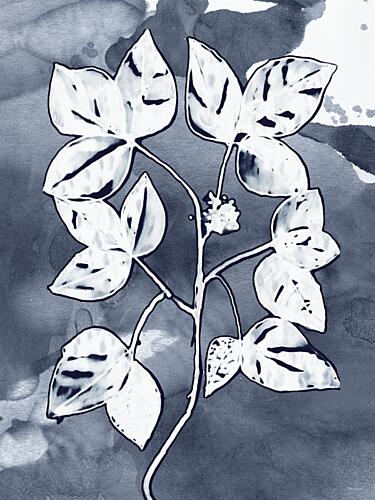 Indigo Branch 1 Art Print