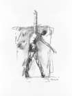 Dance Figure 2 Art Print by Stellar Design Studio