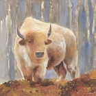 White Buffalo Art Print by Stellar Design Studio