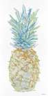Sketchy Pineapple 1 Art Print by Stellar Design Studio