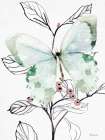 Butterfly Branch Art Print by Stellar Design Studio