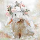 Sophia the Bunny Art Print