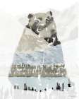 Bear Impression 1 Art Print by Stellar Design Studio
