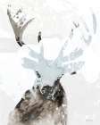 Elk Impression 2 Art Print by Stellar Design Studio