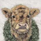 Hank the Highland Art Print
