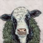 Daisy the Cow Art Print