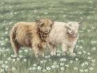 Annye and Lola Art Print