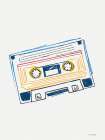 Retro Rhythms Art Print by Seven Trees Design