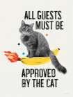 Approved by the Cat Art Print