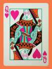 The Queen of Hearts Art Print by Seven Trees Design