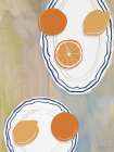 Citrus Symphony Art Print by Seven Trees Design
