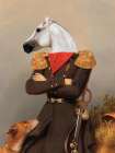 The Equestrian Strategist Art Print