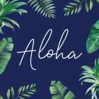 Aloha Art Print by Seven Trees Design