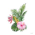 Tropical Bouquet Art Print by Seven Trees Design