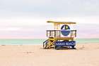 South Beach Beacon Art Print