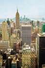 New York City Arial Skyline Art Print