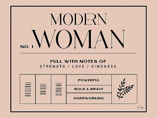 Modern Woman Art Print