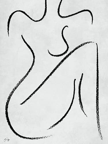 Sitting Woman Art Print