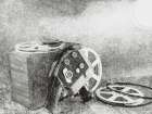 Cinema Film Resting Art Print