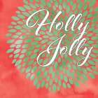 Holly Jolly Art Print