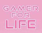 Gamer for Life Art Print