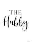 The Hubby Art Print
