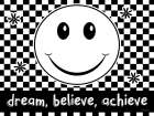 Dream, Believe, Achieve Art Print