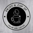 Enjoy a Cup Art Print