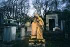 France, Ile-De-France, Paris, 20Th Arrondissement, Pere Lachaise Cemetery Art Print