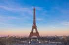 France, Ile-De-France, Paris, 7Th Arrondissement, The Eiffel Tower Art Print