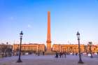 France, Ile-De-France, Paris, 8Th Arrondissement, Place De La Concorde, The Obelisk Art Print