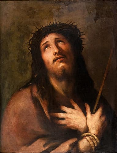 Ecce Homo (1663-1664), Painting Made By Luca Giordano (Italian, 1634-1705), Digitally Restored Repro Art Print