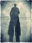 A Shadow Of A Man Croatia Europe. Art Print by Amigord