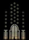 Muslim Praying In The Mosque In Morocco Art Print by Edgar Ortiz Sacristan