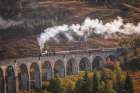 The Worlds Most Scenic Train Through The Scottish Highlands Art Print