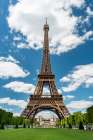 Paris France Eiffel Tower View From Champ De Mars Public Park Art Print