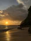 Iconic Uluwatu Sunset In Bali Art Print