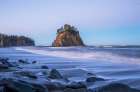 Discover Serenity Of La Push Beach: Stunning Ocean Views And Alluring Sea Stacks At Coastline Art Print