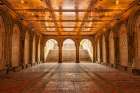 Explore The Historic Beauty Of Bethesda Terrace Arcade In Central Park Art Print