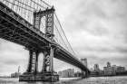 Explore The Iconic Architecture Of The Manhattan Bridge Art Print