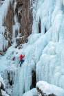 Ice Climbing Adventure: Conquer Majestic Frozen Waterfalls For Ultimate Winter #Adventureawaits Art Print