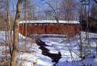 Clays Covered Bridge; Perry County Art Print