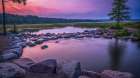 USA, Minnesota, Park Rapids, Itasca State Park, Mississippi Headwaters Art Print