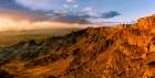 Overlooking Alvord Desert At Sunrise From Steens Mountain Summit Art Print