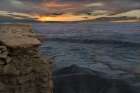 USA, Utah. Sunrise On Landscape Overview Of San Rafael Swell. Art Print