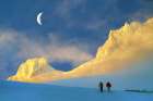 Toward Frozen Mountain Art Print