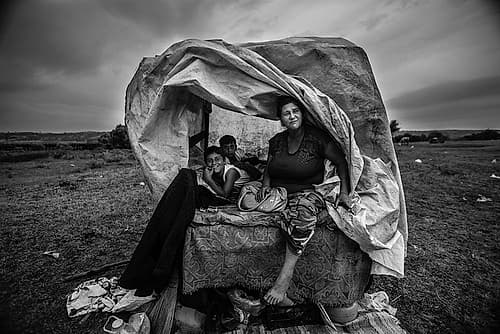edirne gypsies Art Print