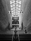 The long stairs up Art Print