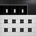 white vs black Minimalist Print