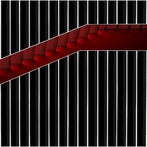 Staircase in gift box Art Print